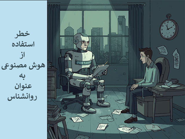 خطر استفاده از هوش مصنوعی به عنوان روانشناس