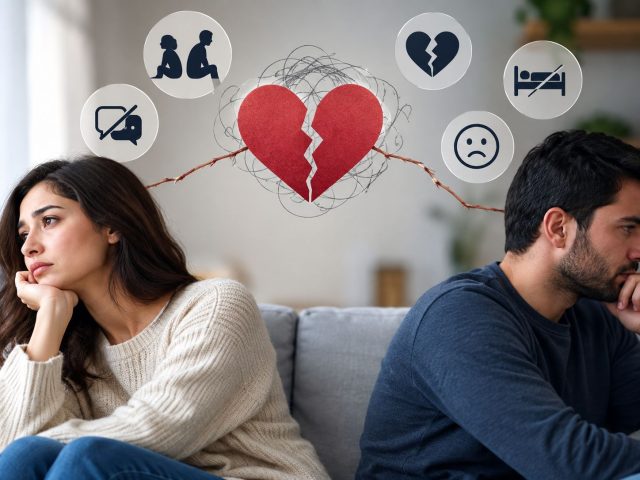 نشانه های طلاق عاطفی چیست؟